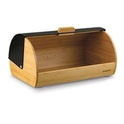 Chlebak bambusowy Konighoffer Fushion 36 x 22 x 17 cm czarny