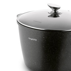 Garnek na indukcję wysoki Konighoffer Pollo 14 l i 2 nakładki