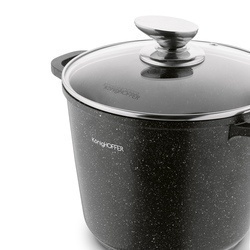 Garnek na indukcję wysoki Konighoffer Pollo 4 l i 2 nakładki