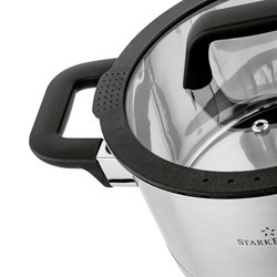 Garnek nierdzewny z pokrywką Starke Pro Rigor 2,4 l
