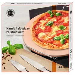Kamień do pizzy ze stojakiem Konighoffer 33 cm