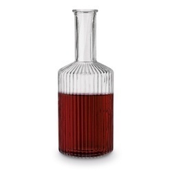 Karafka szklana z korkiem Tadar Strip 500 ml 