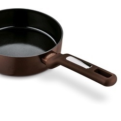 Komplet 3 patelni ceramicznych z pokrywkami Konighoffer 20 cm 24 cm 28 cm i łopatka