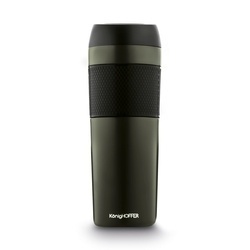 Kubek termiczny Konighoffer Nevis 450 ml ciemnozielony