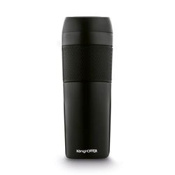 Kubek termiczny Konighoffer Nevis 450 ml czarny