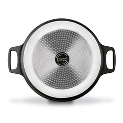 Patelnia aluminiowa na indukcję krótkie uchwyty Konighoffer Vitello 32 cm