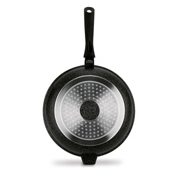 Patelnia na indukcję głęboka Konighoffer Pollo Black 28 x 7 cm
