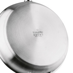 Patelnia stalowa na indukcję Starke Pro Gastro 36 cm z helperem