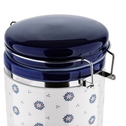 Pojemnik ceramiczny z klipsem Tadar Folklor 550 ml