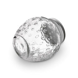 Słoik szklany z metalową zakrętką Tadar Truskawka 1000 ml