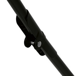 Suszarka balkonowa teleskopowa Konighoffer Lara Black 108-190 x 57 x 92 cm