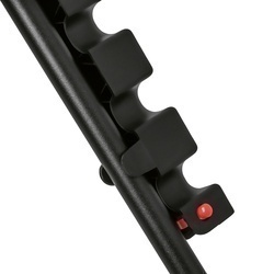 Suszarka balkonowa teleskopowa Konighoffer Spring Black 108-190 x 56 x 94 cm