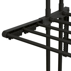 Suszarka na pranie pionowa Konighoffer Ultra 135 x 66 x 173 cm czarna