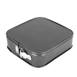 Tortownice kwadratowe Tadar 24 cm 28 cm i tortownica okrągła 26 cm komplet 3 sztuki