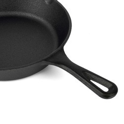 Zestaw 3 patelni żeliwnych z nakładką silikonową Konighoffer 20 cm 24,5 cm 29 cm