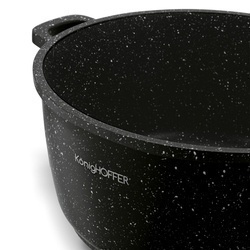 Zestaw garnków Konighoffer Pollo 8 elementów 3 przybory 2 nakładki i 2 podkładki